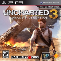 Uncharted 3 PS3 Exclusive Title Cover