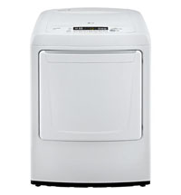 LG DLE1001W Electric Dryer