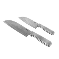 Ginsu 04858 Review: 2-Piece Stainless Steel Santoku Knife Set