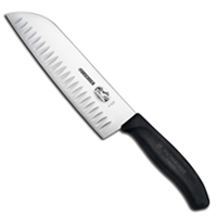 Victorinox 47529 Review: Fibrox 7-Inch Granton Edge Santoku Knife