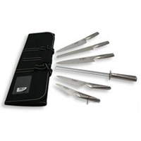 Global B00012F1RY Review: 7-Piece Professional Chef's Knife Set with Pocket Case